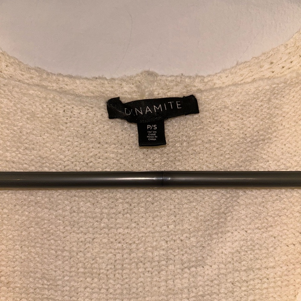 Dynamite Cream Knit Tank Top - Picture 3 of 6